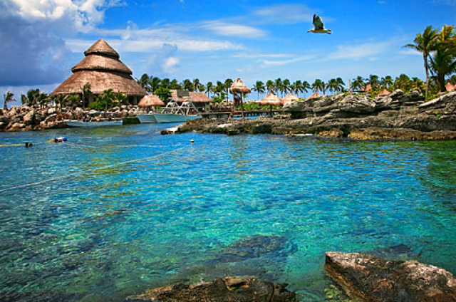 As águas do parque X-caret