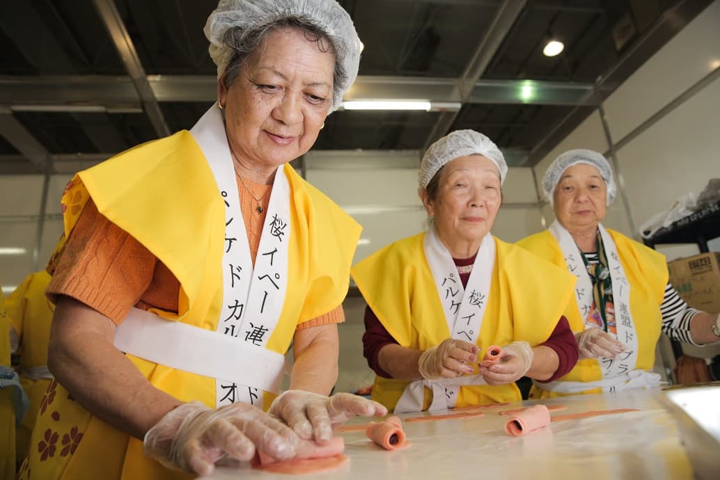 Tradicional culinária japonesa: Foto-João Neto