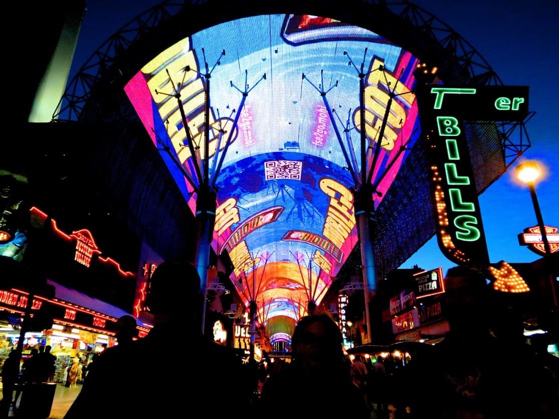 Fremont Street - Las Vegas - Attribution: Flickr/Creative Commons/Matthew Straubmuller/Via/https://flic.kr/p/cfr99J