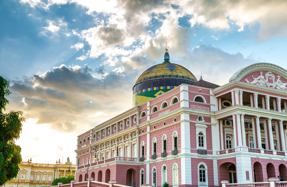 Teatro Amazonas em Manaus, Brasil
