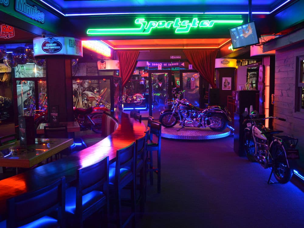 o Bar Museu Harley Motor Show