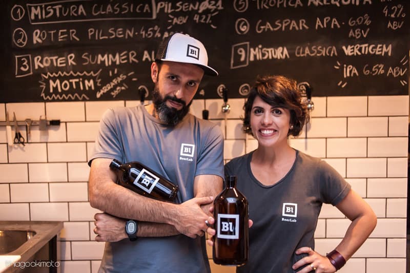 O pessoal do Beer Lab