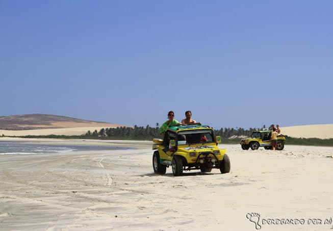 Buggy em Jericoacoara: com emoção ou sem emoção? (Crédito da foto Clarissa Donda)
