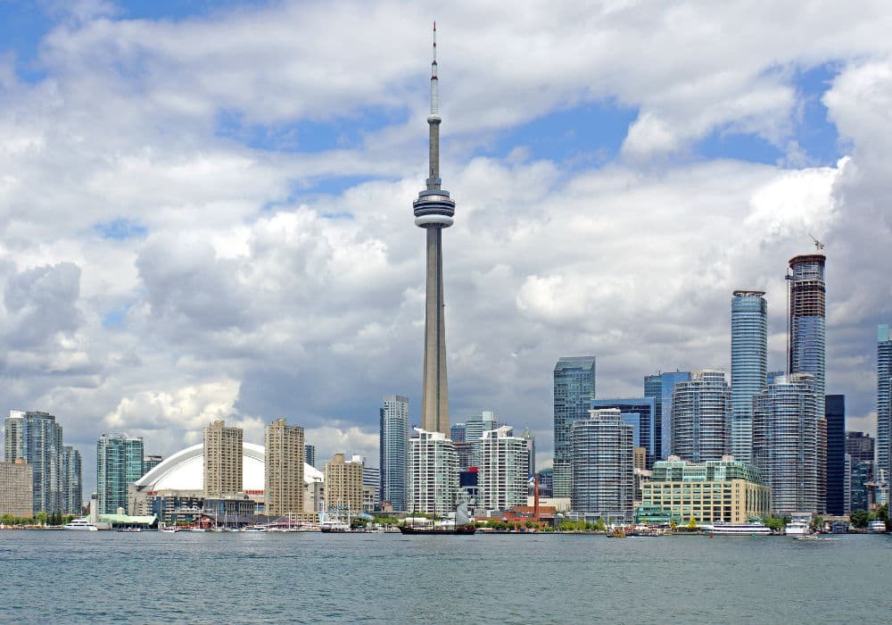 a Torre CN em Toronto, Canadá