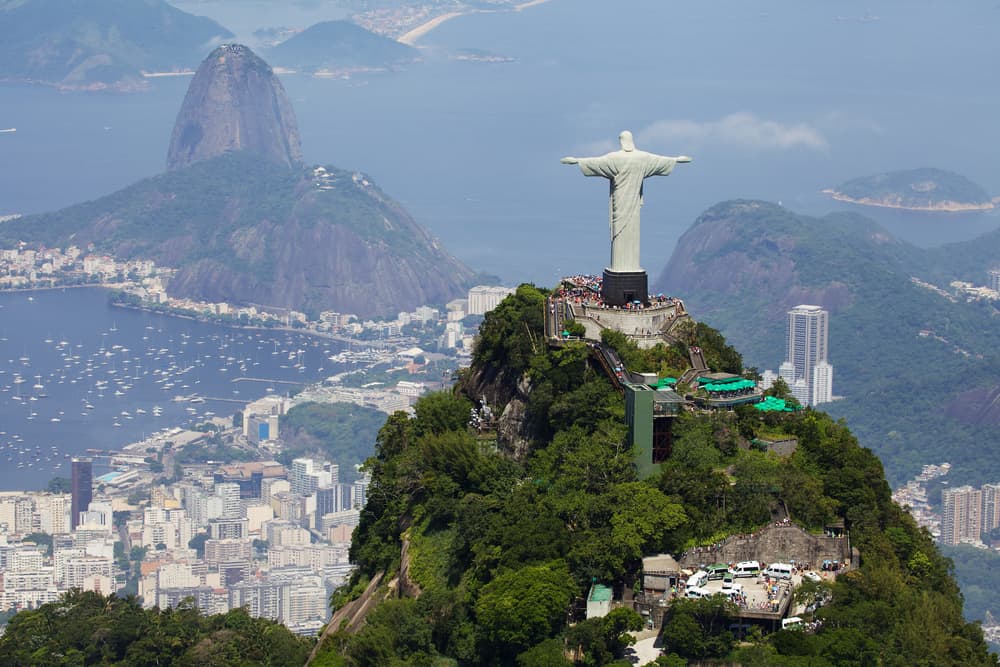 Cristo Redentor, Corcovado, e Pão de Açúcar