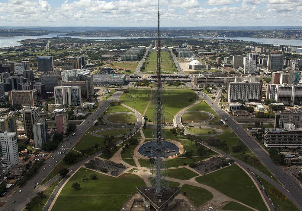 Eixo Monumental em Brasília