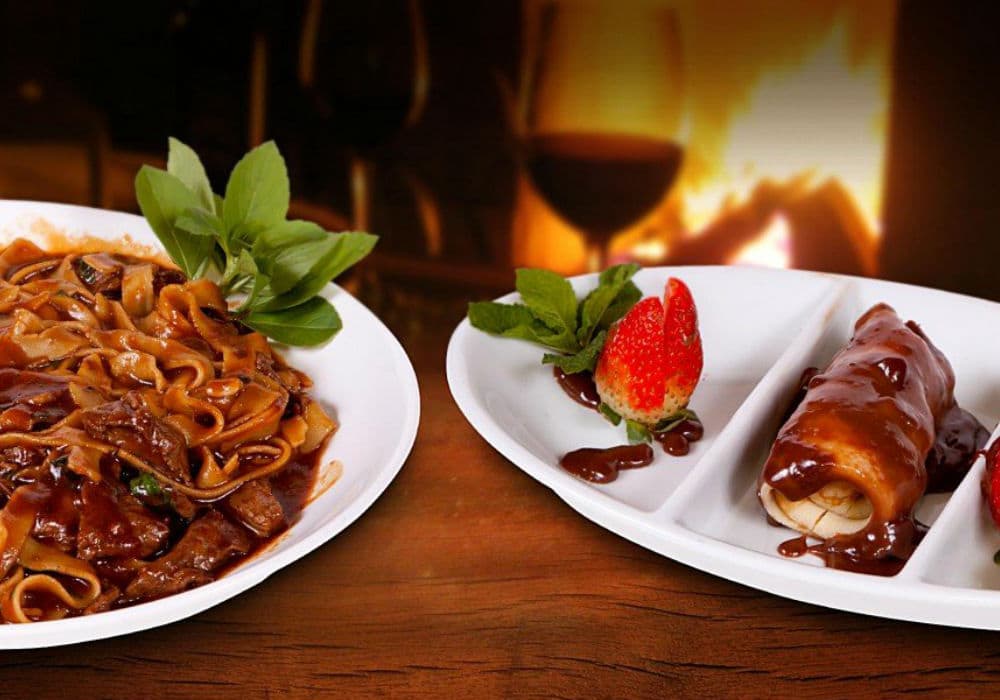 comida em Cantina Vettorazzi