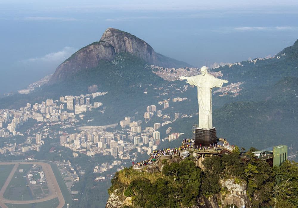 o Cristo Redentor em Corcovado