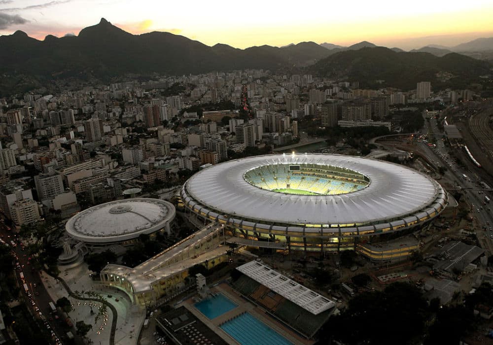 Estádio do Maracanã no Rio