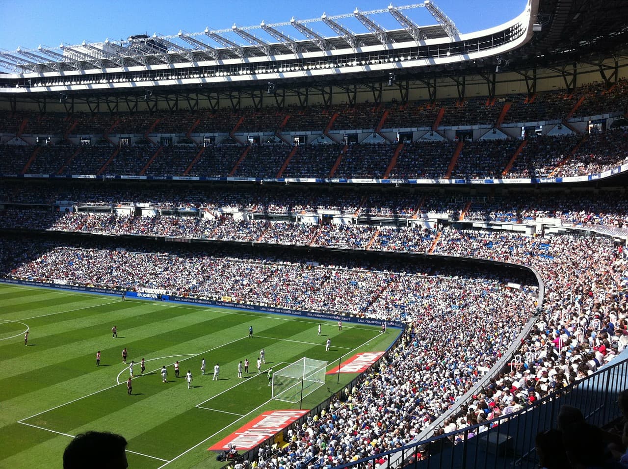 Não perca a chance de ver um jogo no imponente estádio Santiago Bernabeu