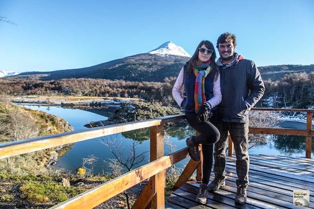 Será que Ushuaia é um destino romântico ou é só impressão? (Crédito: Viajo Logo Existo)
