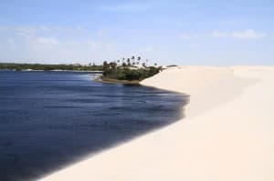 A beleza dos lençóis maranhenses é tão peculiar que parece um sonho (Crédito: Clarissa Donda)