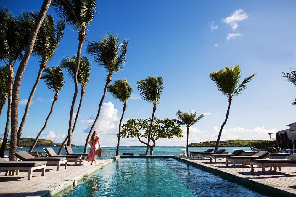 O novo restaurante e os serviços de aqua massage do hotel Le Sereno são as grandes novidades da temporada em St. Barth (Crédito da foto: Divulgação - Le Sereno)