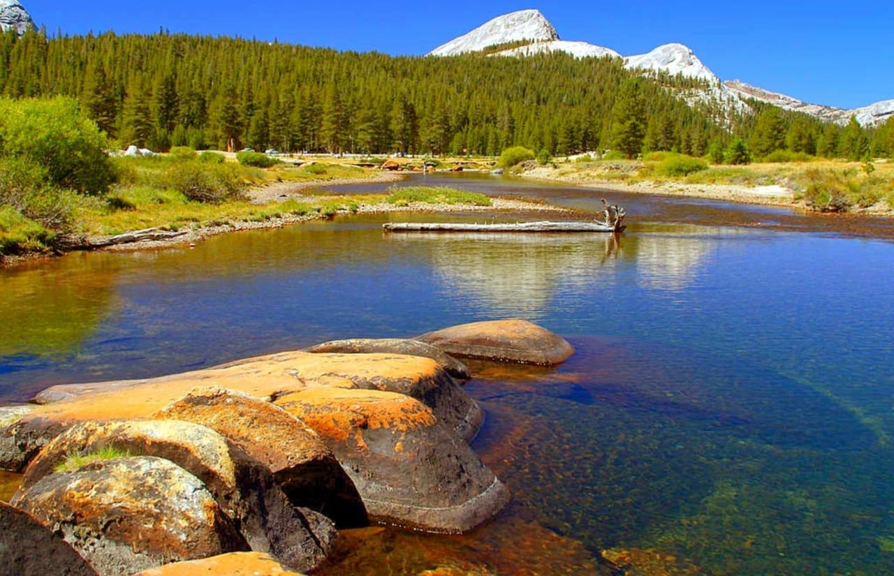 A distância até Yosemite é grande, mas vale cada quilômetro percorrido pelas lindas paisagens