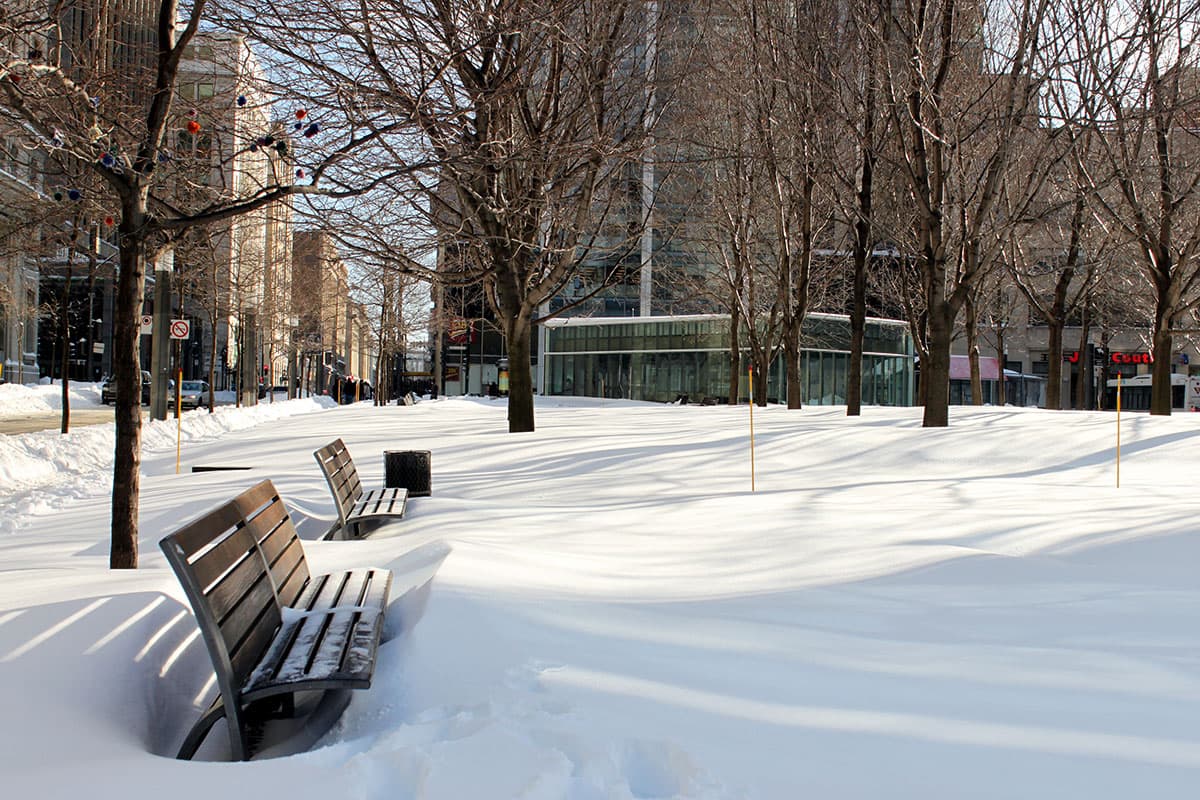 Montreal tem um Natal mágico, capaz de derreter o coração dos turistas mais céticos (Crédito da foto: Natalie Soares)