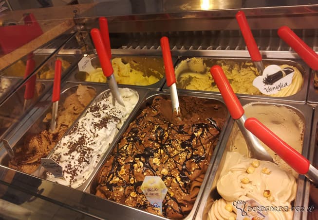 É aqui, em plena Toscana, que você pode provar o (literalmente) sorvete mais gostoso do mundo (Crédito da foto: Clarissa Donda)