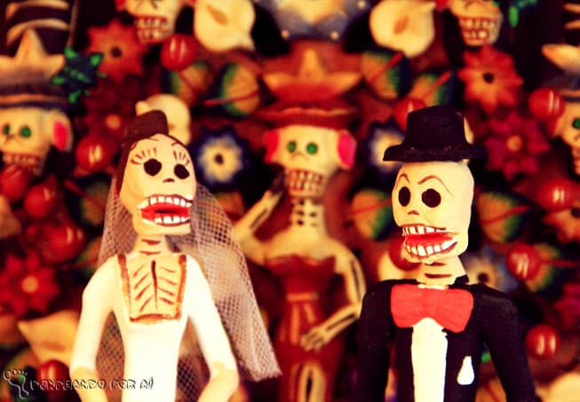 Existe amor no México, muito - inclusive no dia de los muertos! (Crédito da foto: Clarissa Donda)