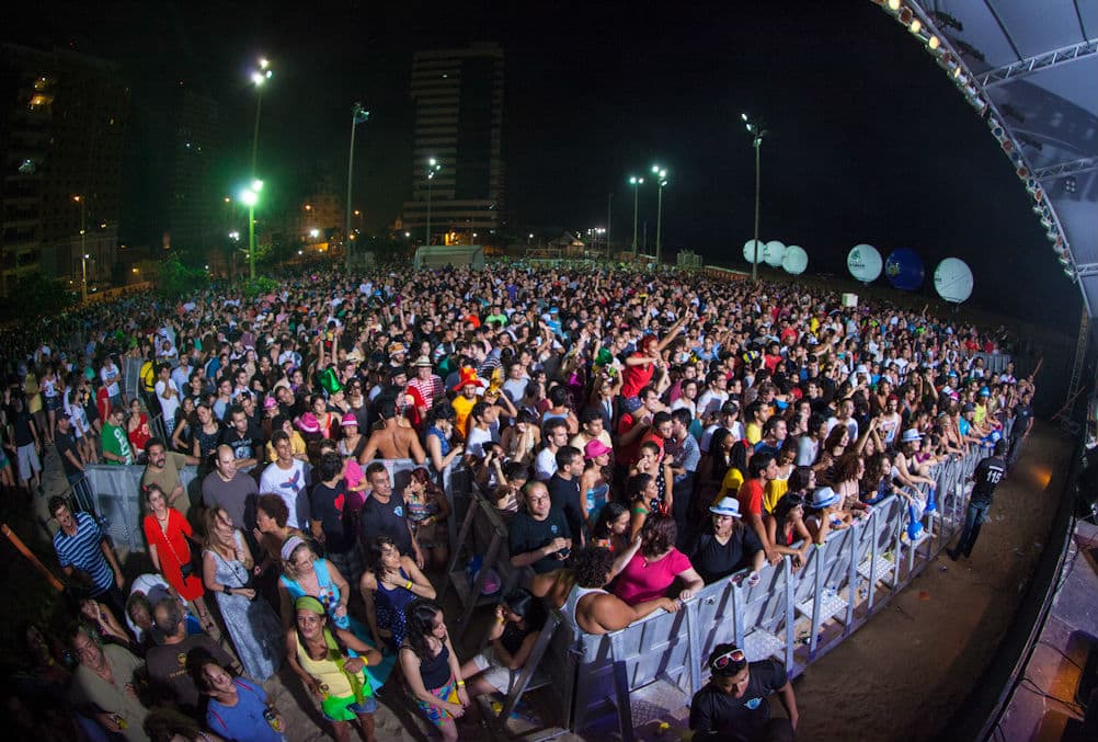 um show em Fortaleza, Brasil