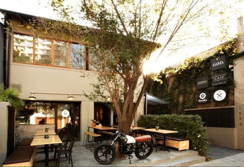 A fachada do HM Food Café