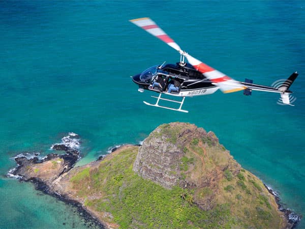 tour de helicóptero