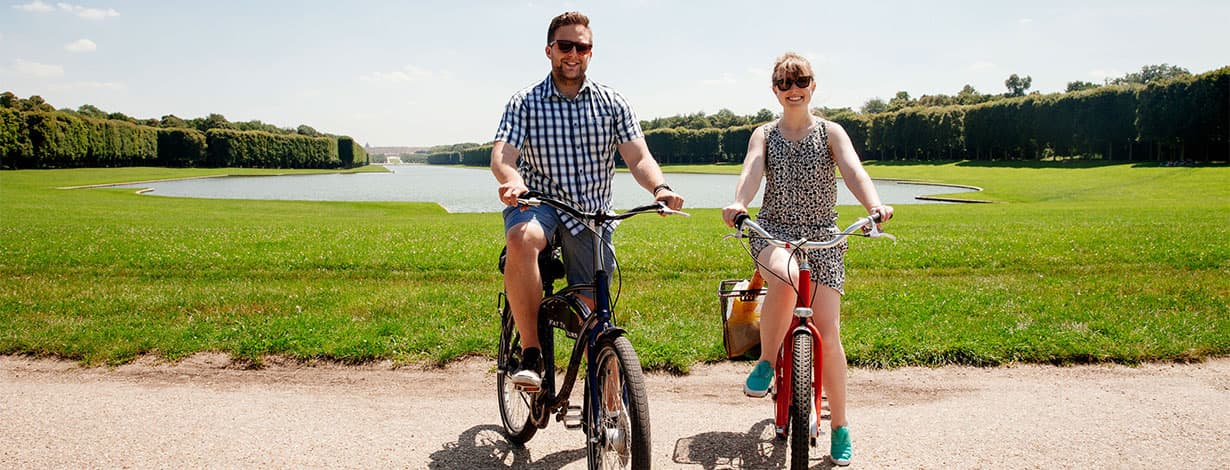 bicicletas em Versailles