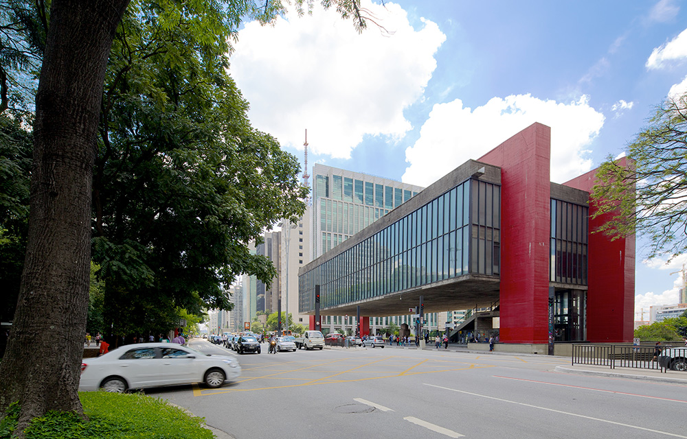 Vista externa do MASP