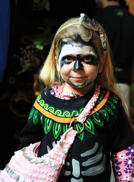 Menina pintada xcaret mexico