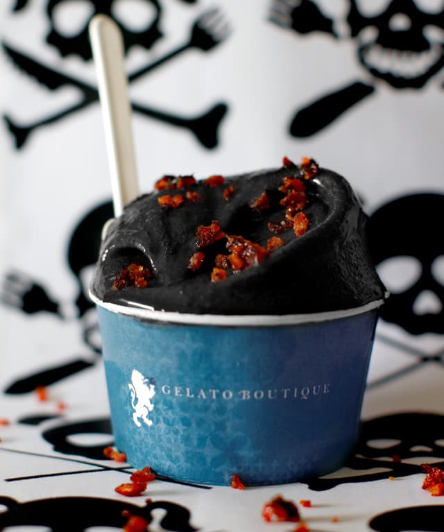 Sorvetes exóticos da Gelato Boutique