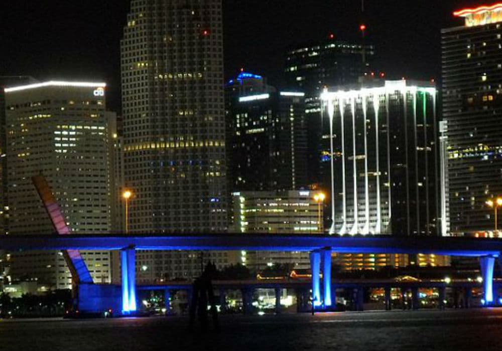 a área de downtown de Orlando