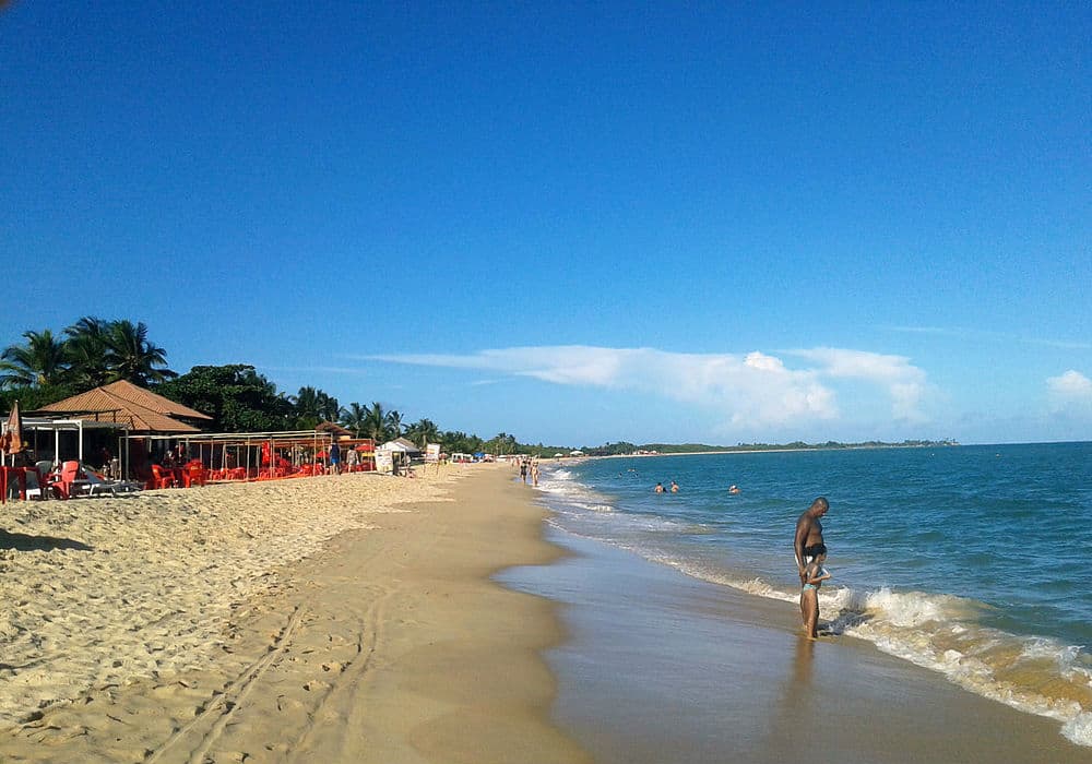 praia em Porto Seguro