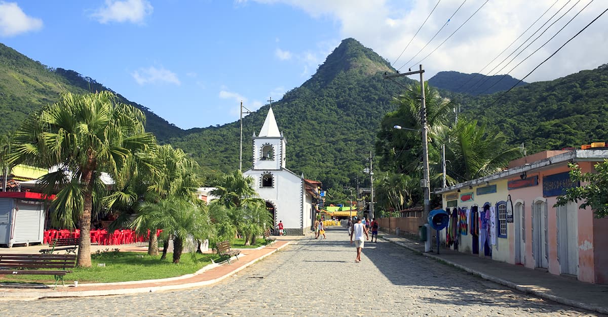 tradicional vilarejo de pescadores