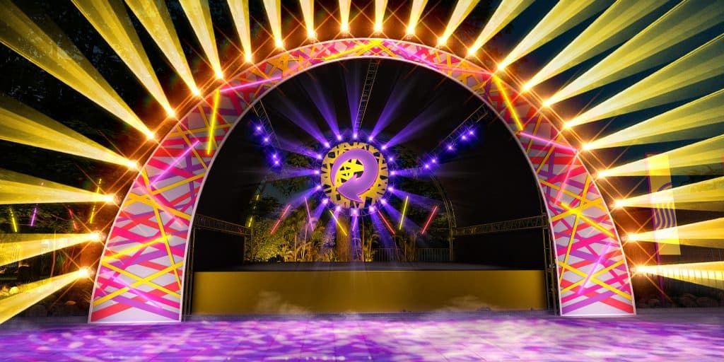 Palco de shows da Vila Skol