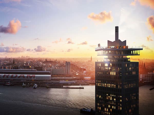 Vista da A'Dam Tore Tower