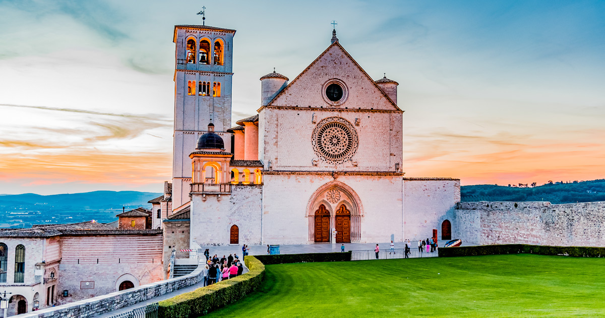 arquitetura na região da Umbria