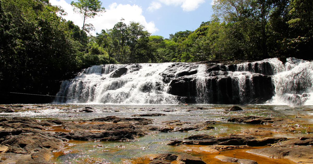 cachoeira de aguas claras