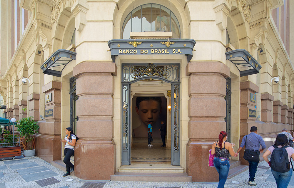 Entrada do Centro Cultural Banco do Brasil