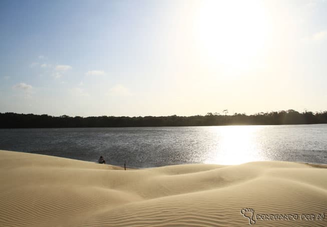 O passeio é lindo, especialmente se você for na parte da tarde: a vista para o Rio Preguiças rende belas fotos! (Crédito da foto: Clarissa Donda)