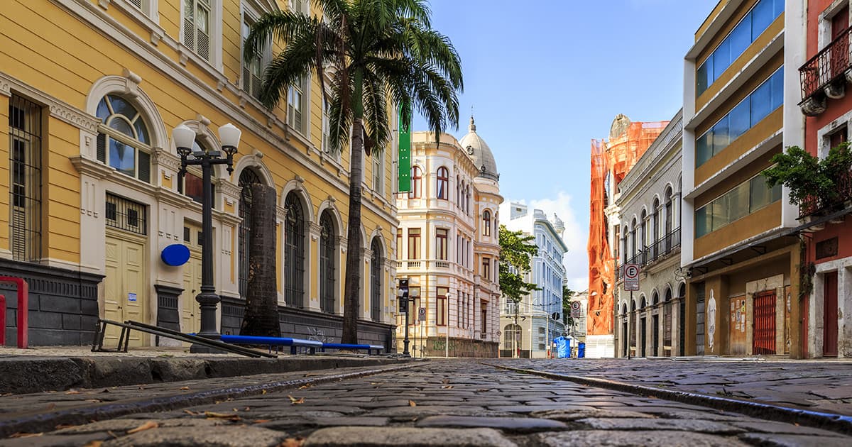 centro histórico em recife
