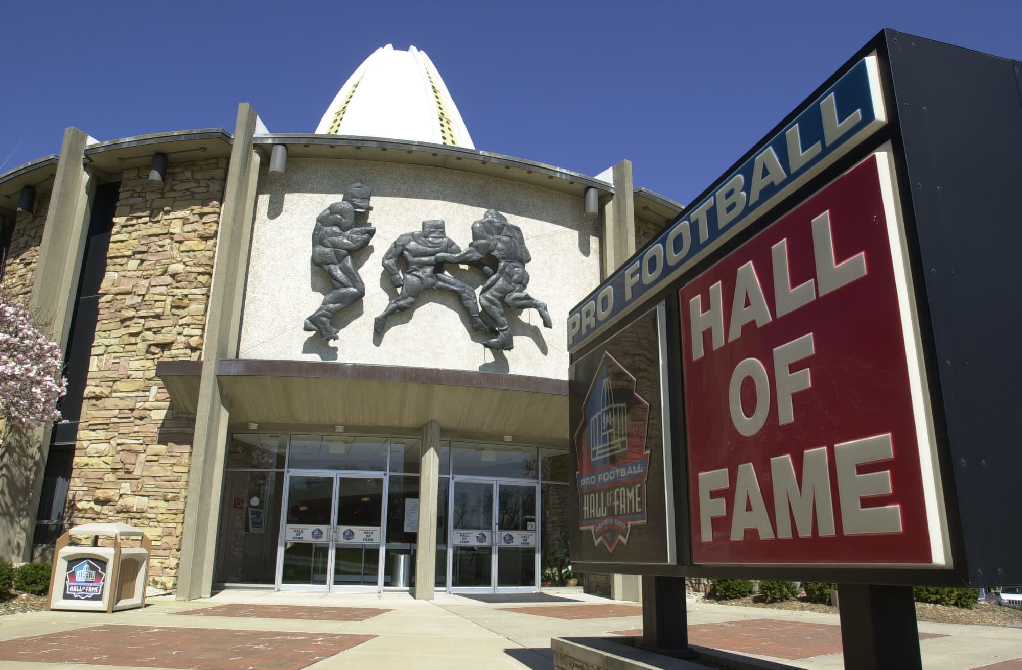 O Hall da Fama do futebol americano em Ohio