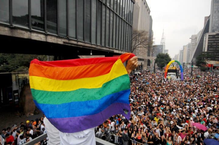 Em São Paulo a festa é na famosa avenida Paulista