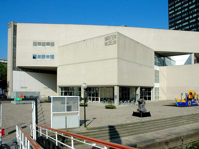 O museu Marítimo de Roterdam 