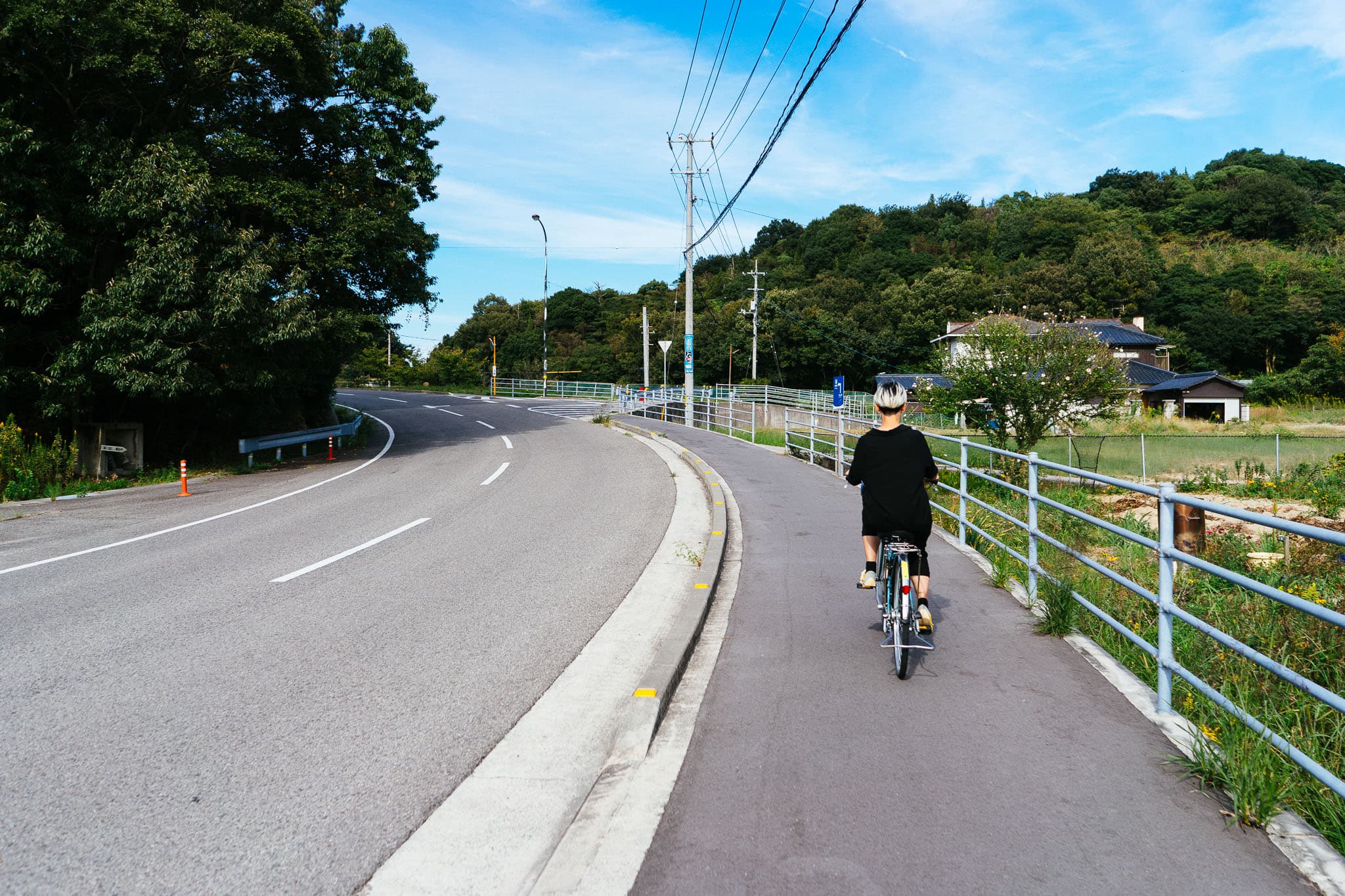 Pedalando pela ilha (Foto: Ola Persson)