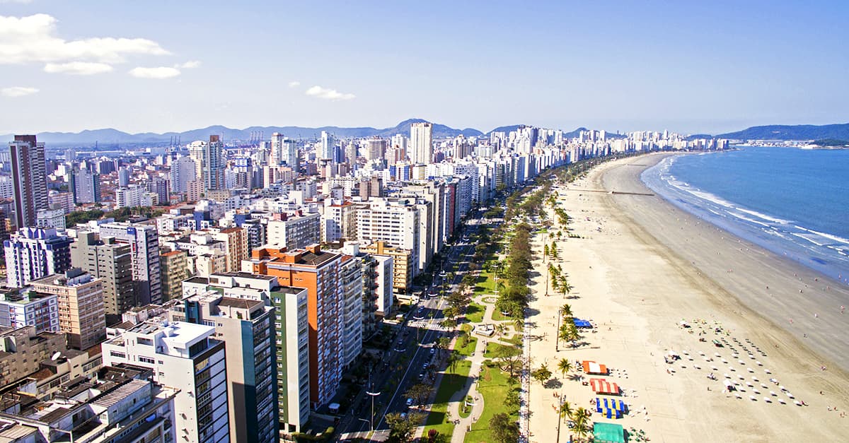 maior cidade do litoral