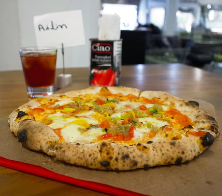 Que pizza do Napoli Centrale!