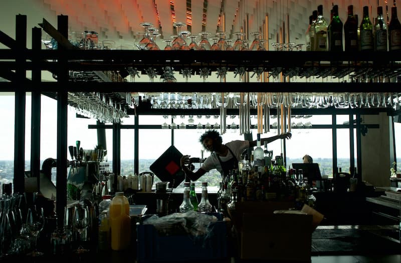 O bar do A'dam Lookout (Foto: (Lalai Persson)