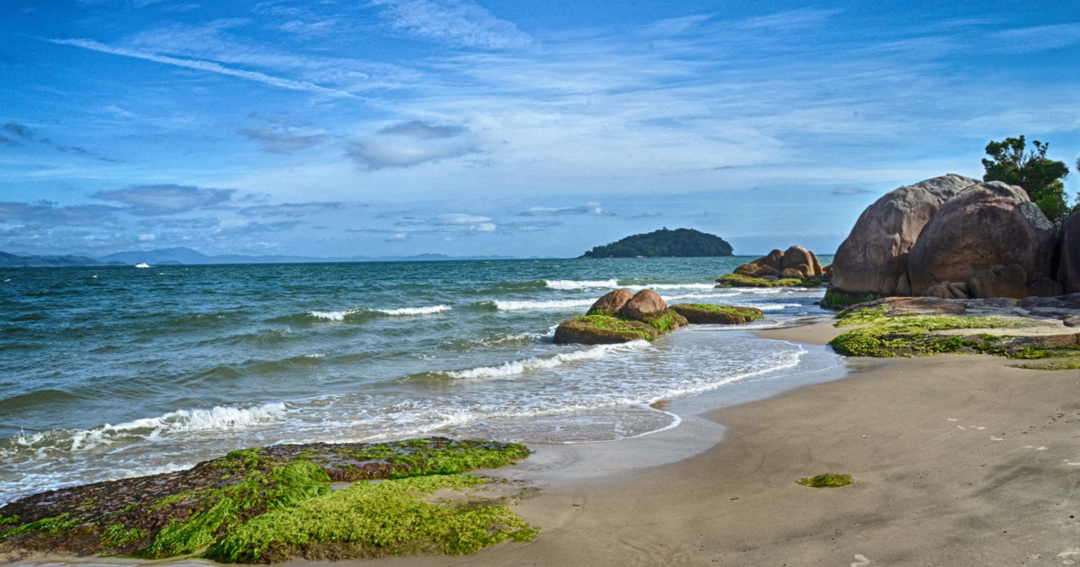 estrutura de praia para turista