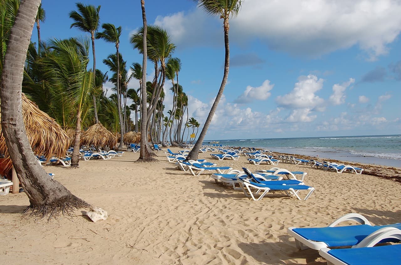 Os resorts contam com estruturas ótimas para ficar com o pé na areia em grande estilo