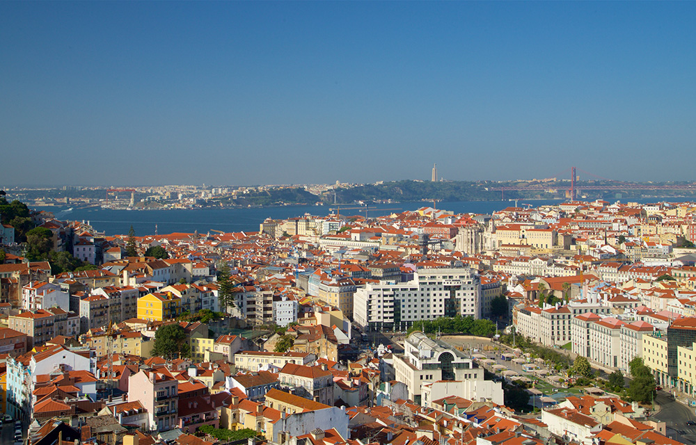 Vista panorâmica de Lisboa