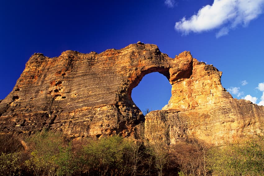 Pedra Furada, símbolo mais conhecido da Serra da Capivara