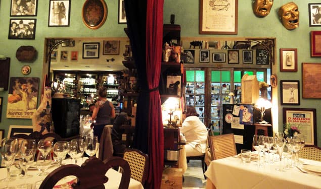Salão da enoteca
